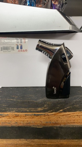 to321 Scorch 45 Degree Triple Torch with cigar punch