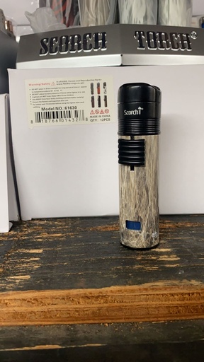 to328 Scorch Triple Torch with a cigar punch assorted colors